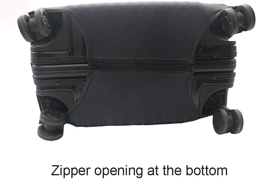 Elastic Travel Luggage Cover Travel Suitcase Protective Cover for Trunk Case Apply to 19''-32'' Suitcase Cover (T2088, L)