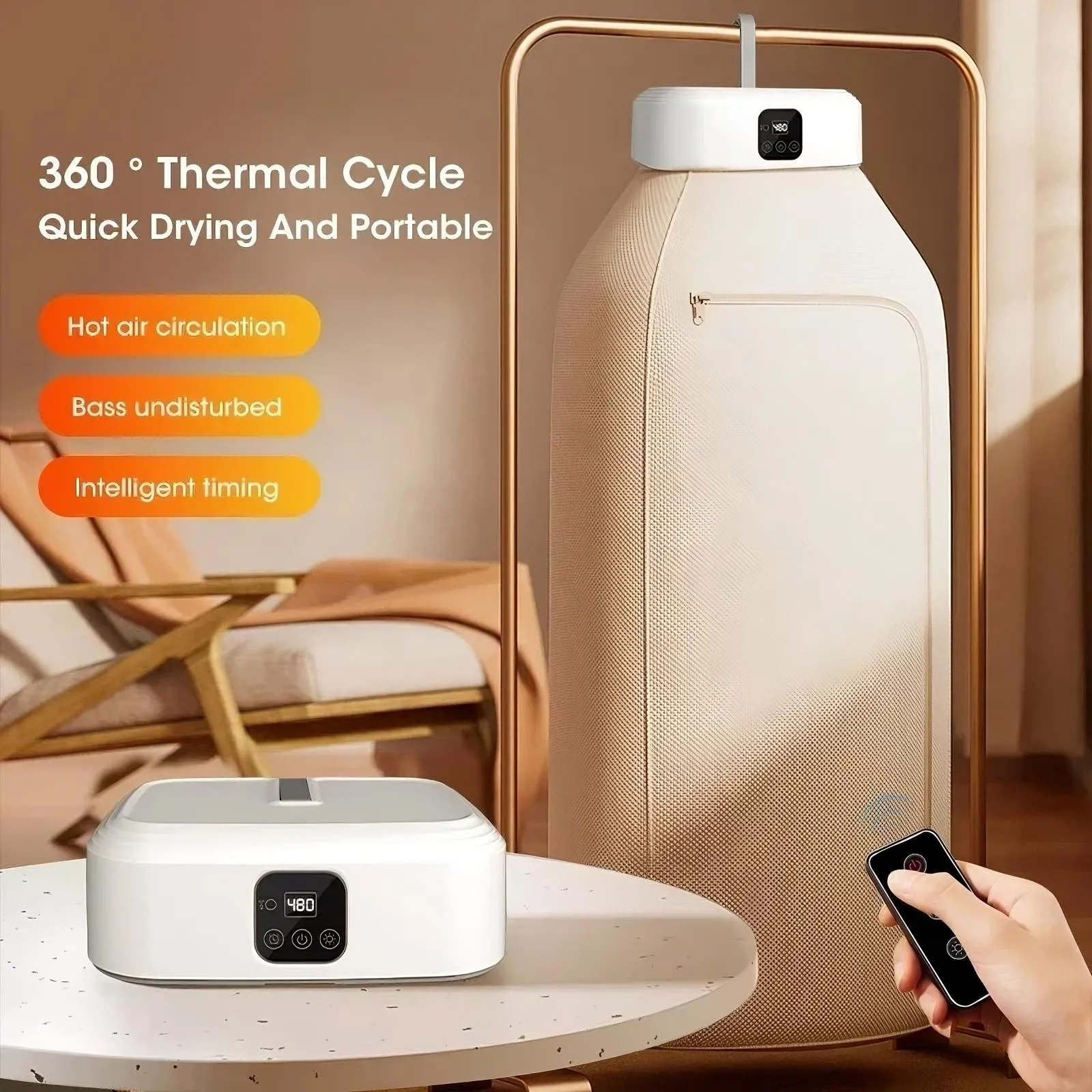 ELECTRIC TRAVEL CLOTHES DRYER