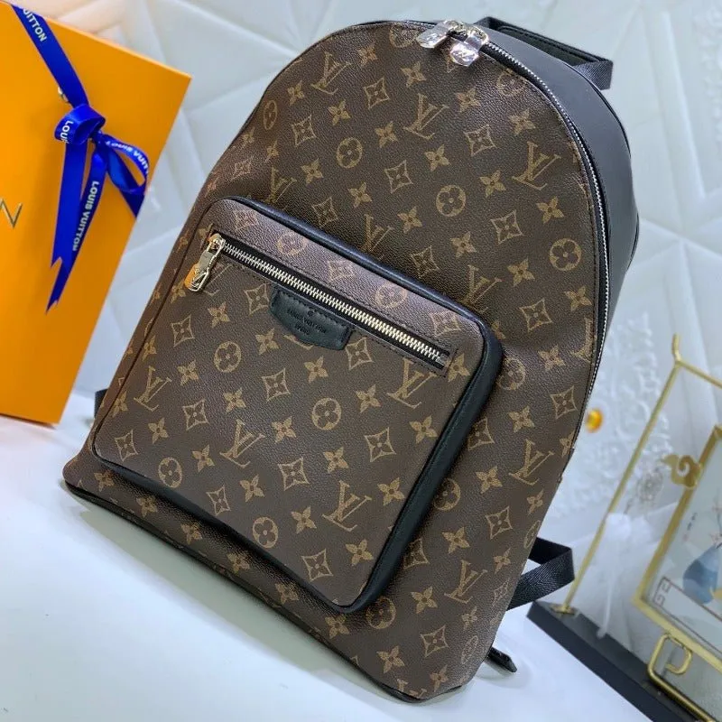 ESMEE - Monogram Canvas Large Backpack