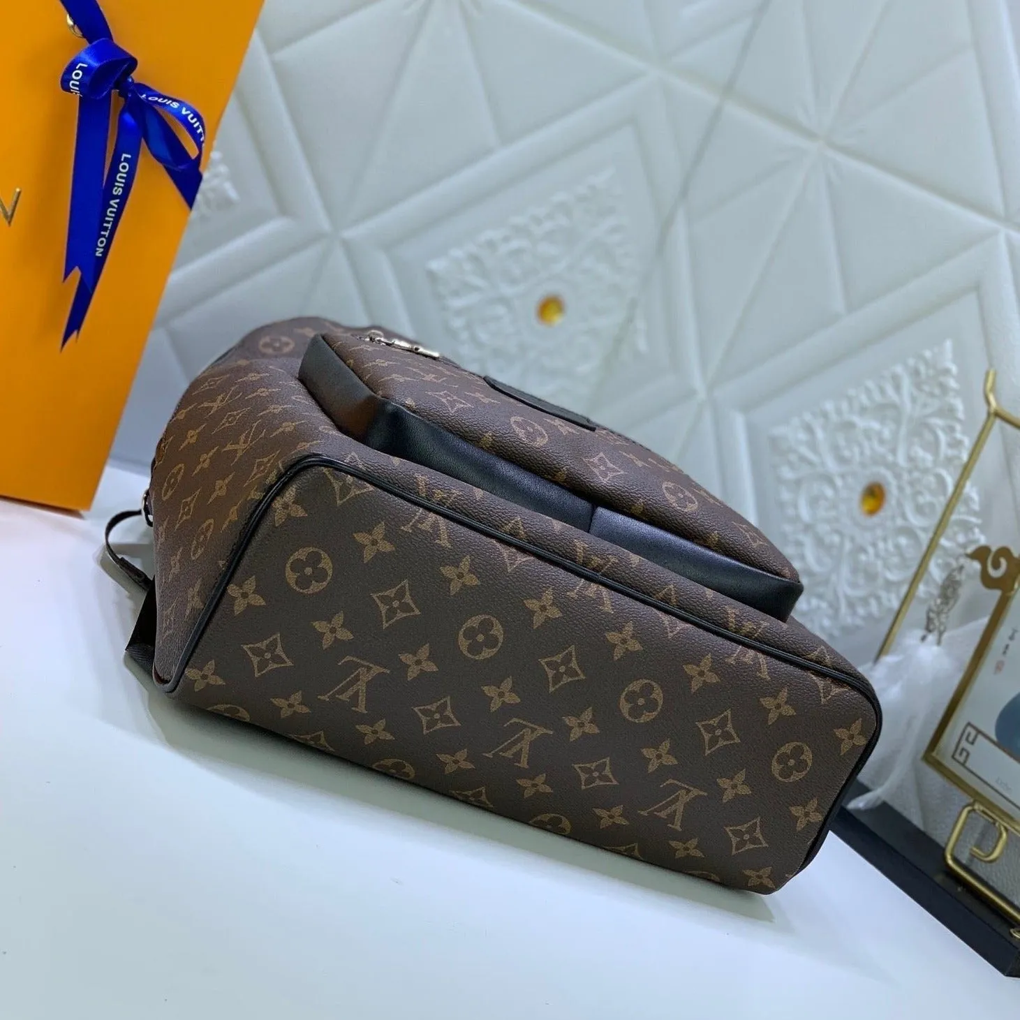 ESMEE - Monogram Canvas Large Backpack