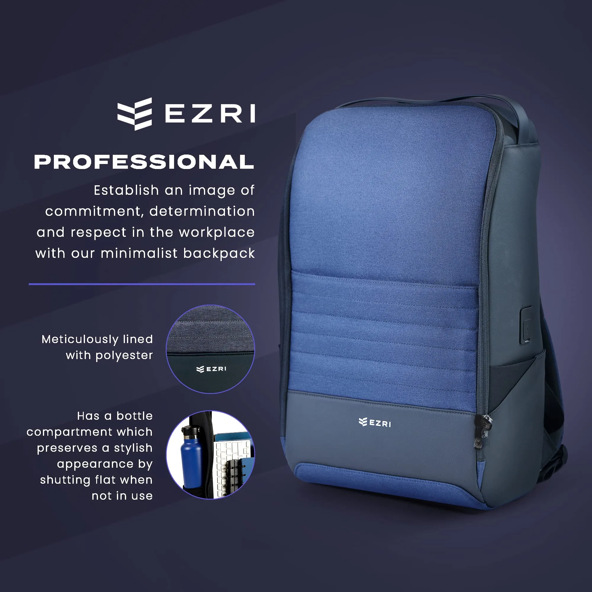 EZRI Professional Backpack
