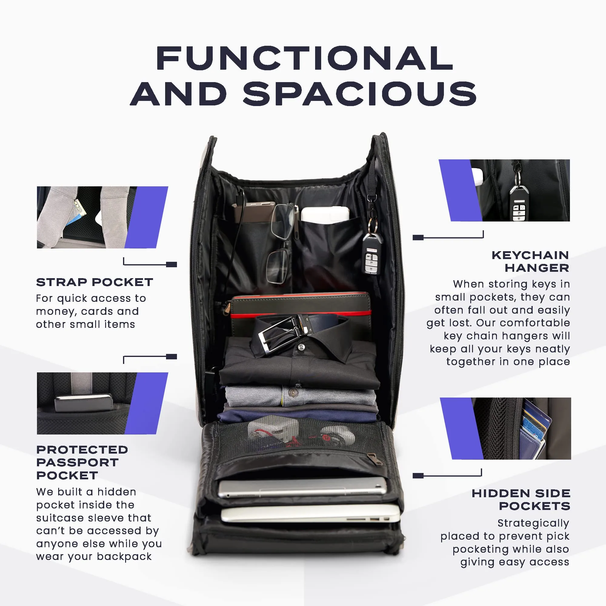 EZRI Professional Backpack