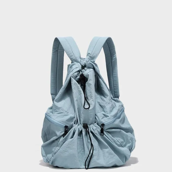 Fashion Backpack Y2K Shoulder Bag Women Men, Aesthetic Shoulder Bag Hiking Travel Backpack Cute Trendy Purse Daypack (blue)