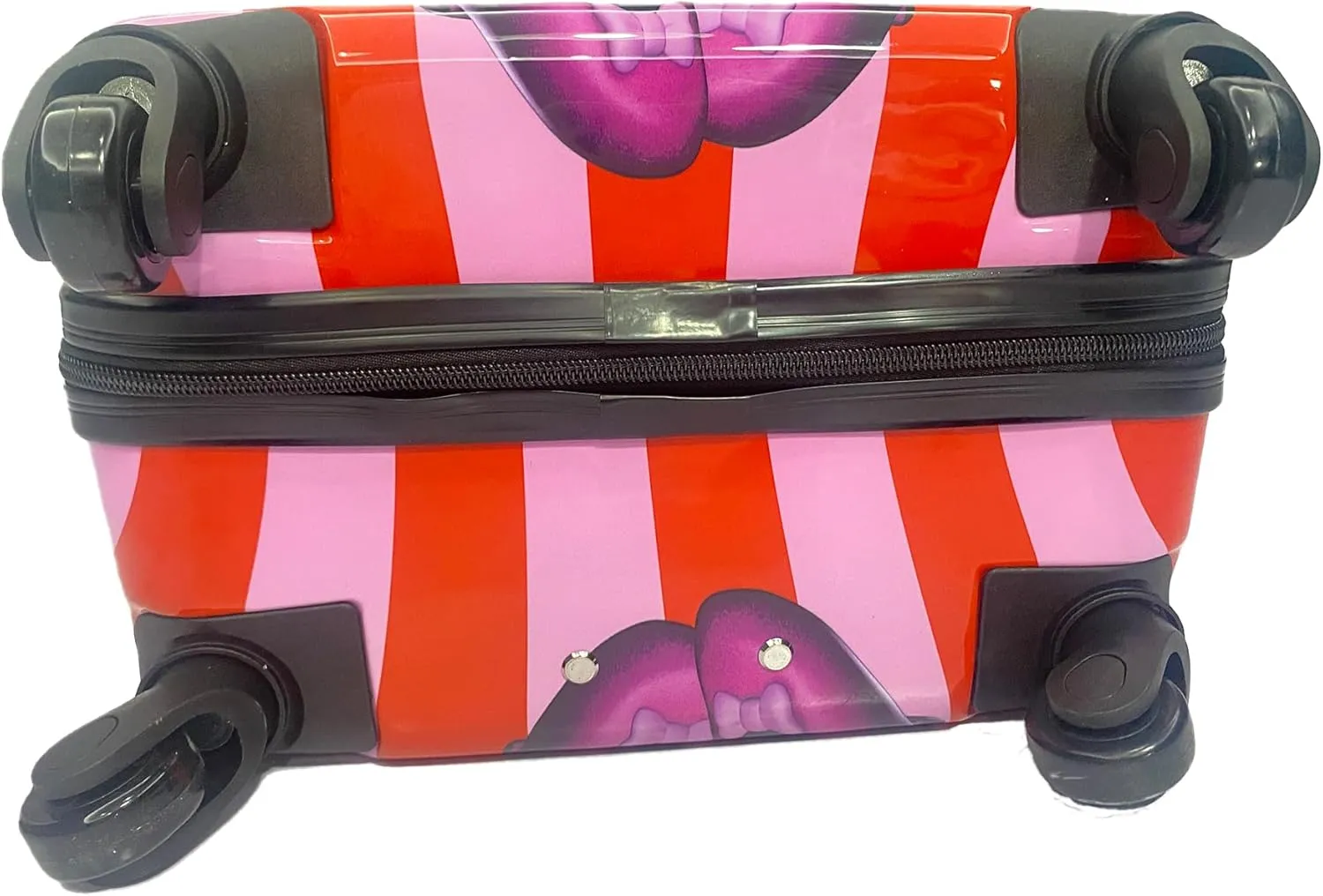 Fast Forward 20 Inches Minnie Mouse Suitcase For Kids - Hard Sided Tween Travel Trolley kid suitcase for girls With Wheels