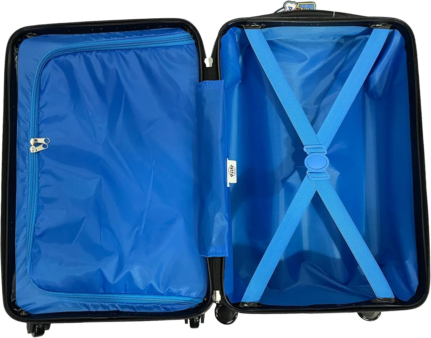 Fast Forward 20 Inches Paw Patrol Suitcase For Kids - Hard Sided Tween Spinner Travel Trolley Kids Suitcase For Boys With Wheels