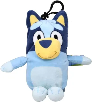 Fast Forward Bluey 6" Plush Zipper Pulls