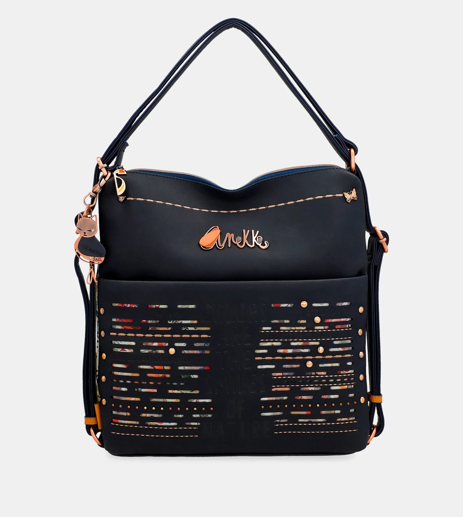 Fast shipping into blue convertible bag navy Secure payment options Pachamama a rucksack Nature