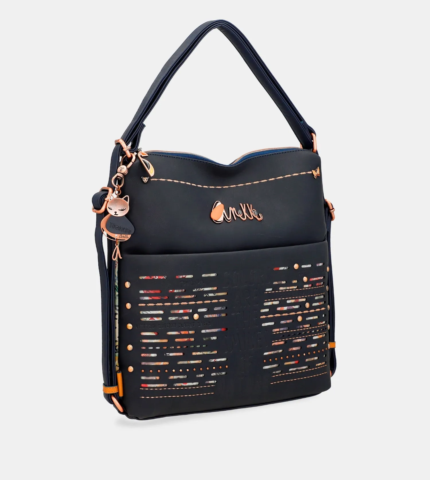 Fast shipping into blue convertible bag navy Secure payment options Pachamama a rucksack Nature