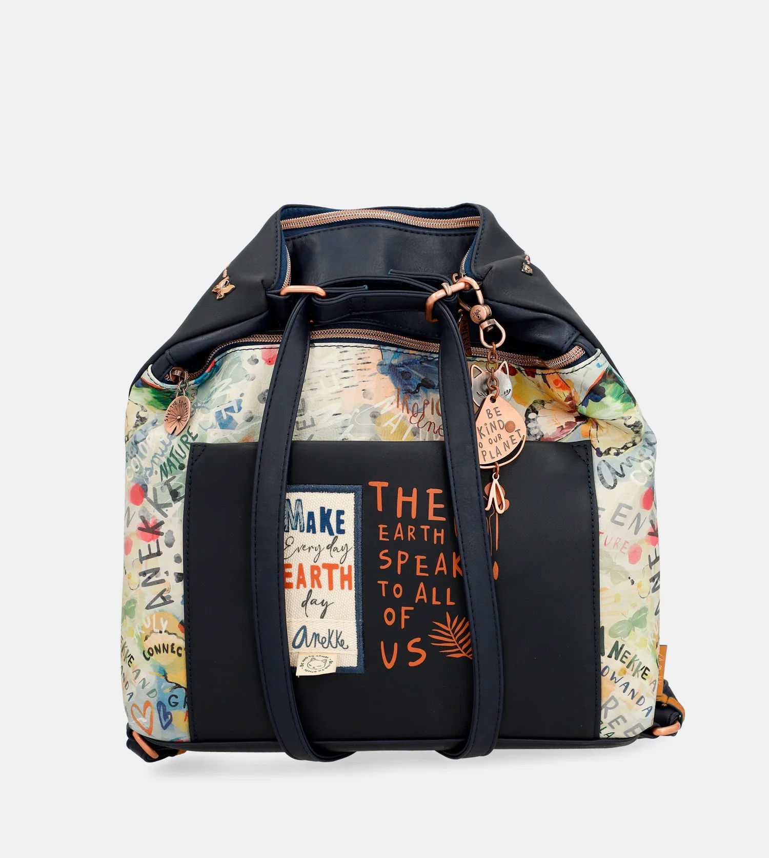Fast shipping into blue convertible bag navy Secure payment options Pachamama a rucksack Nature