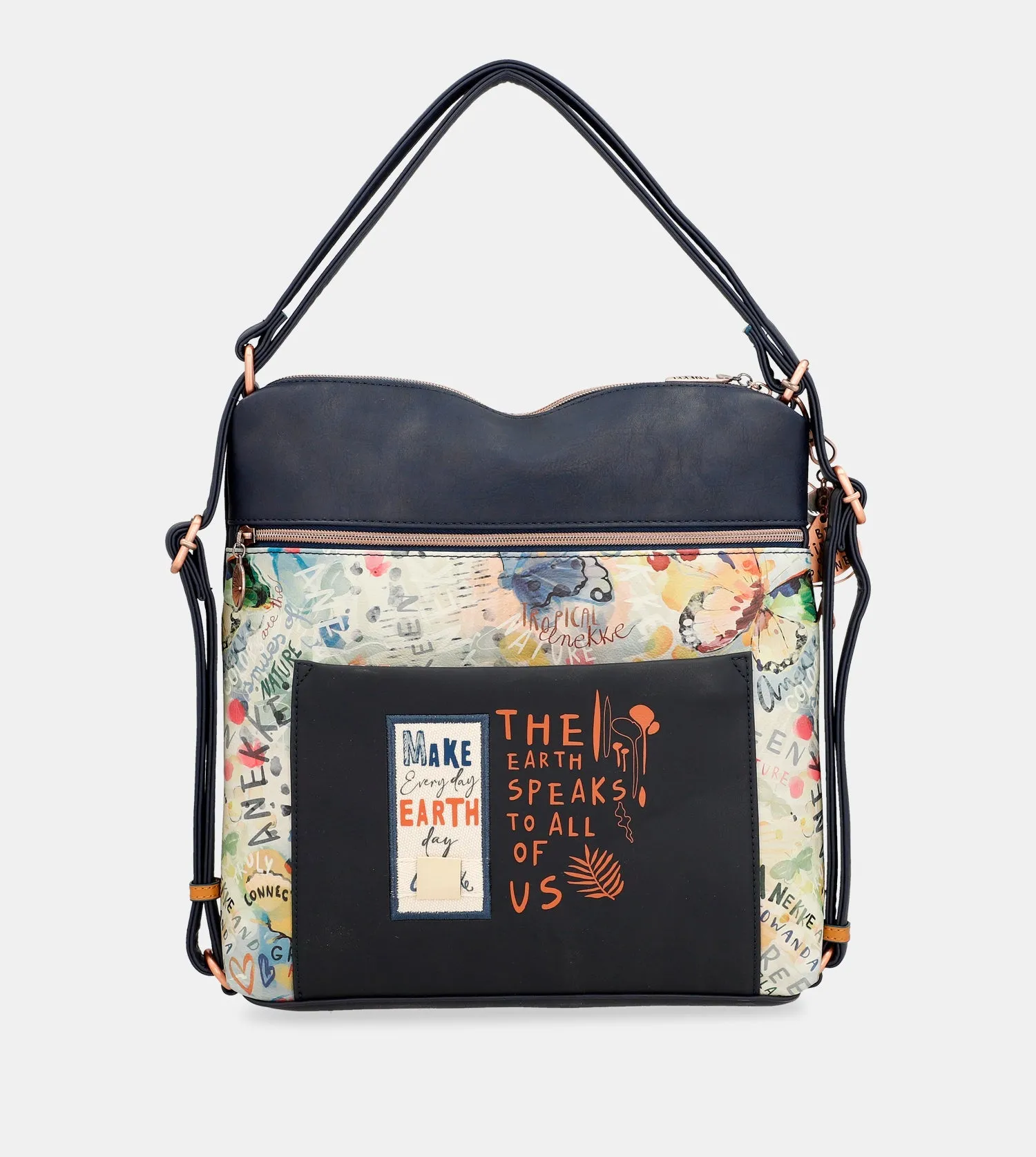 Fast shipping into blue convertible bag navy Secure payment options Pachamama a rucksack Nature