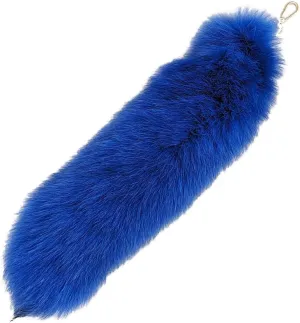 Faux Fox Tail Keychain Pendant Cosplay Costume Halloween Furry Fox Tails Handbag Accessory Key Chain Charm for Women
