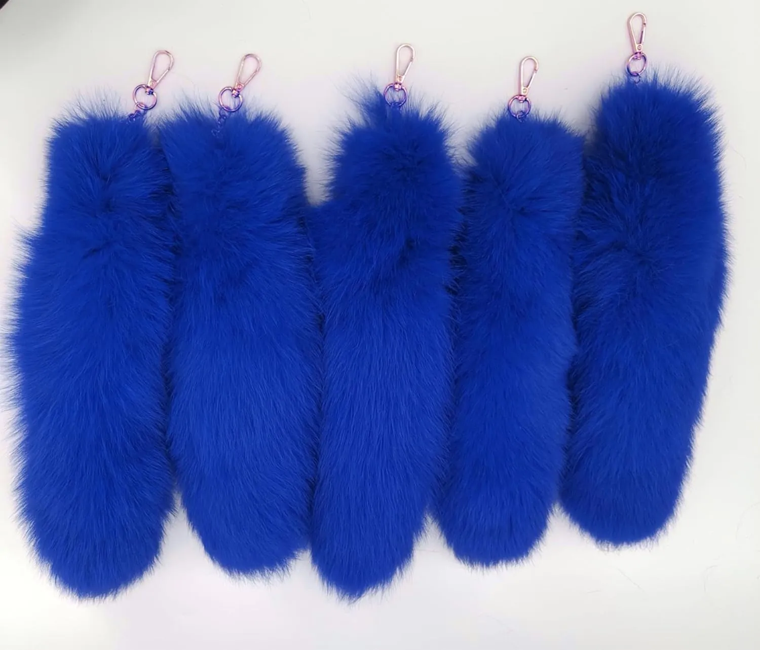 Faux Fox Tail Keychain Pendant Cosplay Costume Halloween Furry Fox Tails Handbag Accessory Key Chain Charm for Women