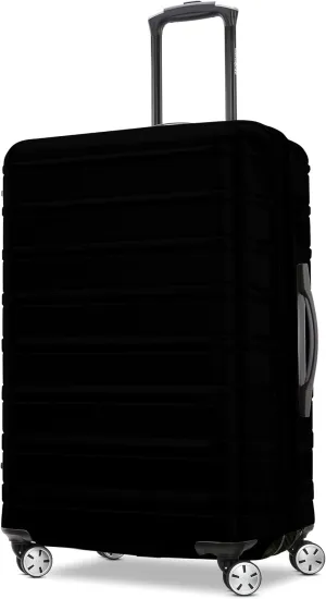 FIRST WAY Luggage Cover Protector - Anti-Scratch Suitcase Cover for Travel - Protects Against Dirt and Wear, Fits 27"-30" Luggage Black