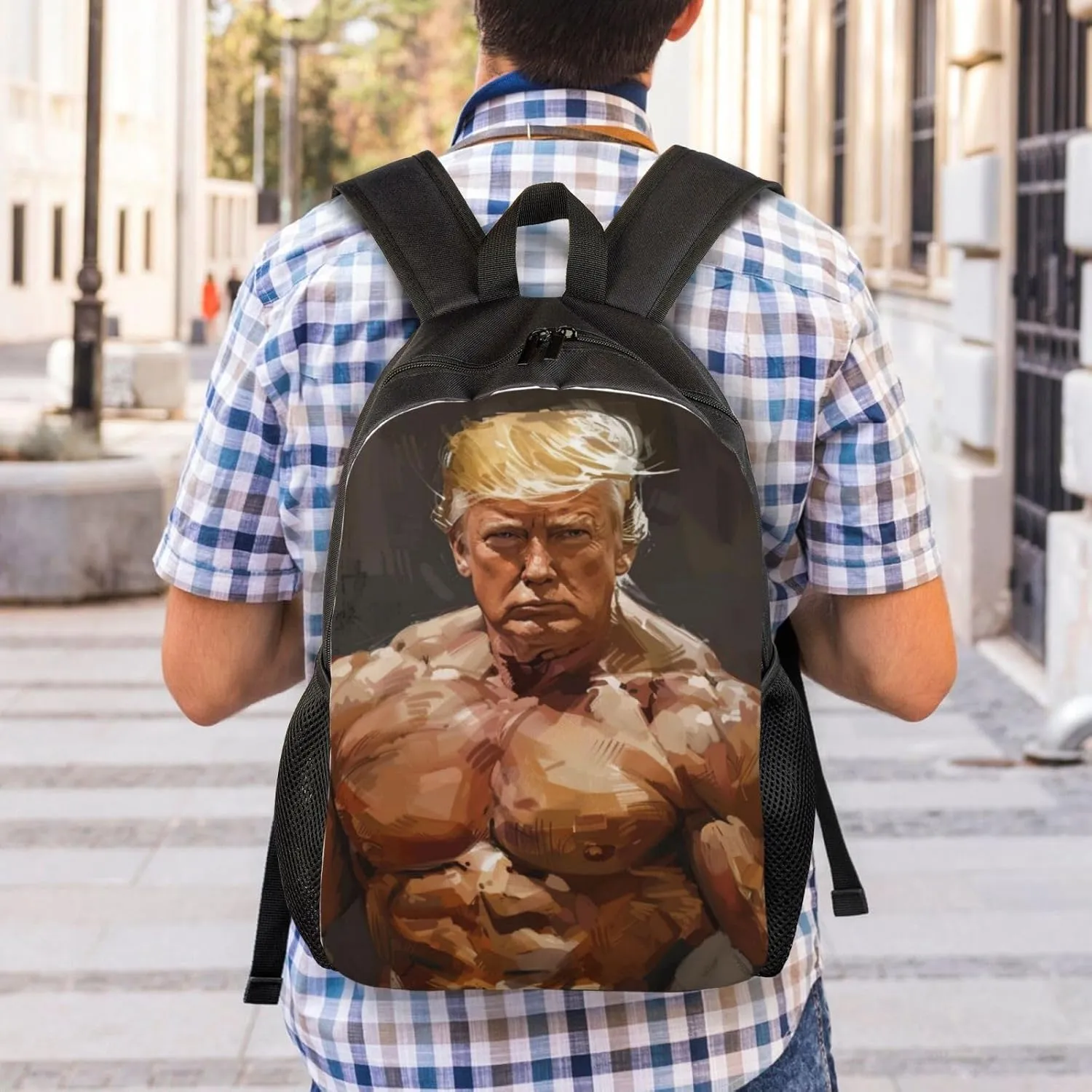 Fitness Trump Backpack Waterproof Anti Theft Durable Light Laptop Bag Backpacks For Women Men Travel Gym Backpack
