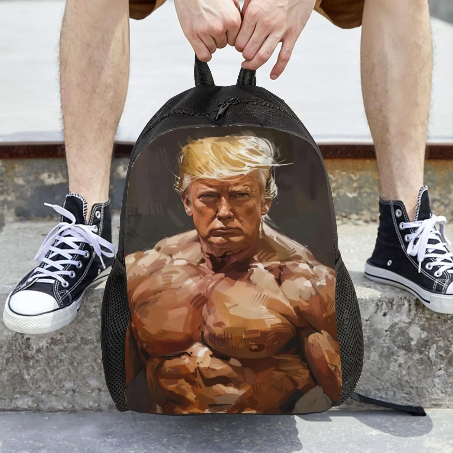 Fitness Trump Backpack Waterproof Anti Theft Durable Light Laptop Bag Backpacks For Women Men Travel Gym Backpack