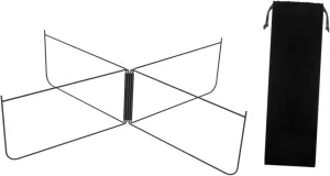 Foldable Cooler Stand Fridge Ice Box Holder Camping Furniture Luggage Rack Foldable Stand Rack for Camping Outdoor Fishing