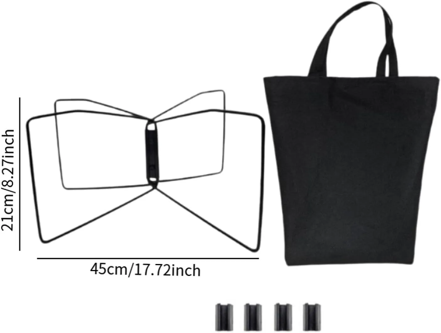 Foldable Cooler Stand Luggage Rack with Storage Bag Folding Stable Ice Box Holder Storage Bin Stand for Household Cooking BBQ