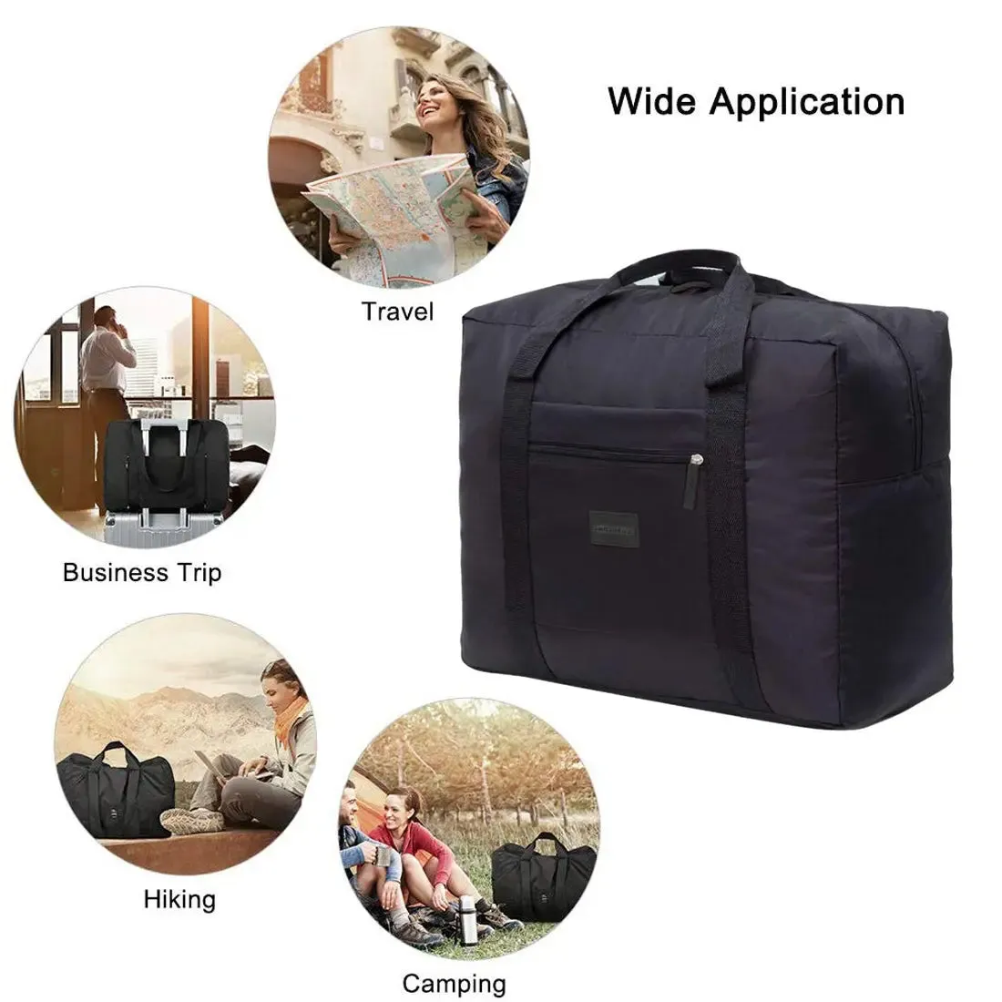 Foldable Duffle Bag Waterproof Travel Carry Bag-Never Pay Excess Bag Fee