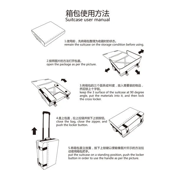 Foldable Luggage Sets