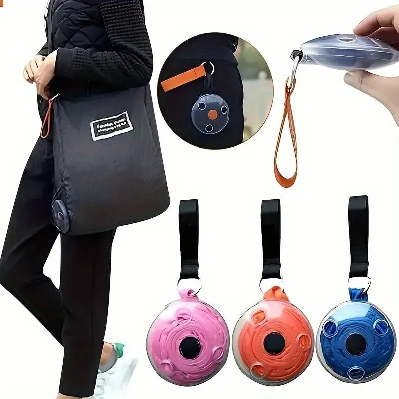 Foldable Reusable Shopping Bag with Storage Box
