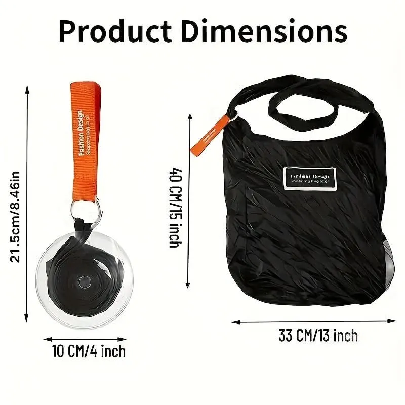Foldable Reusable Shopping Bag with Storage Box