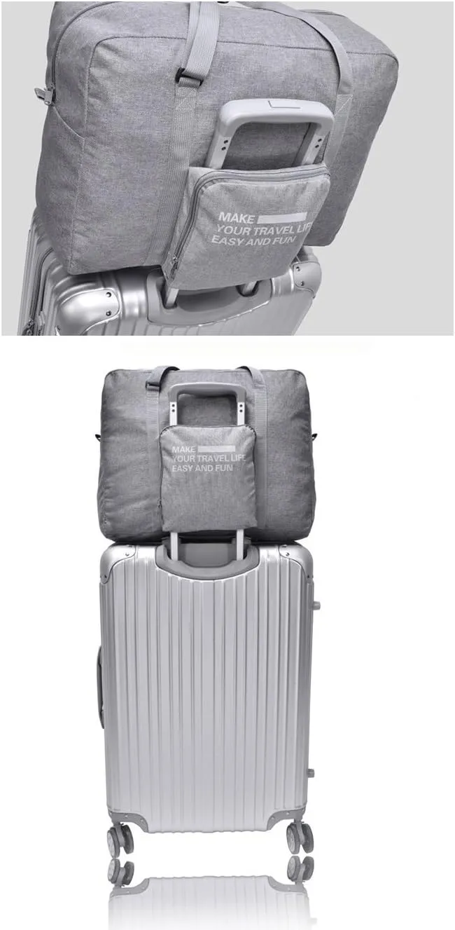 Foldable Storage Duffle Bag Waterproof Lightweight Handbag Travel Bag