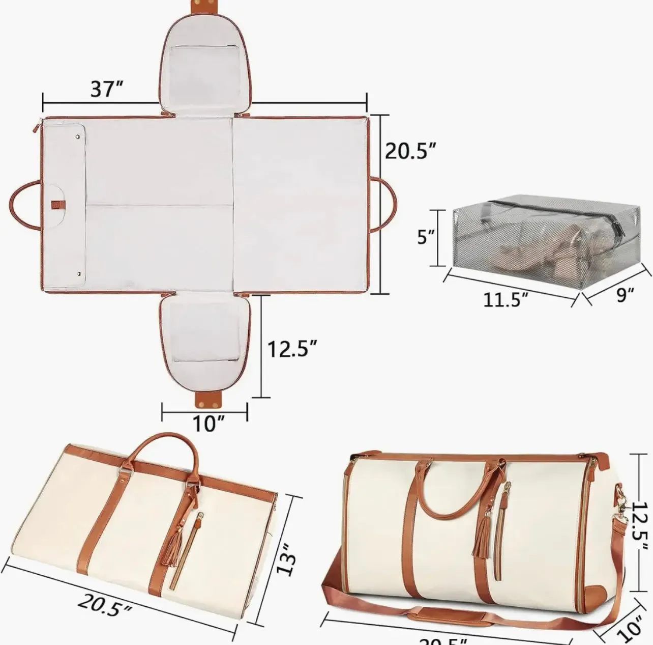 Foldable Travel JenniBag™️