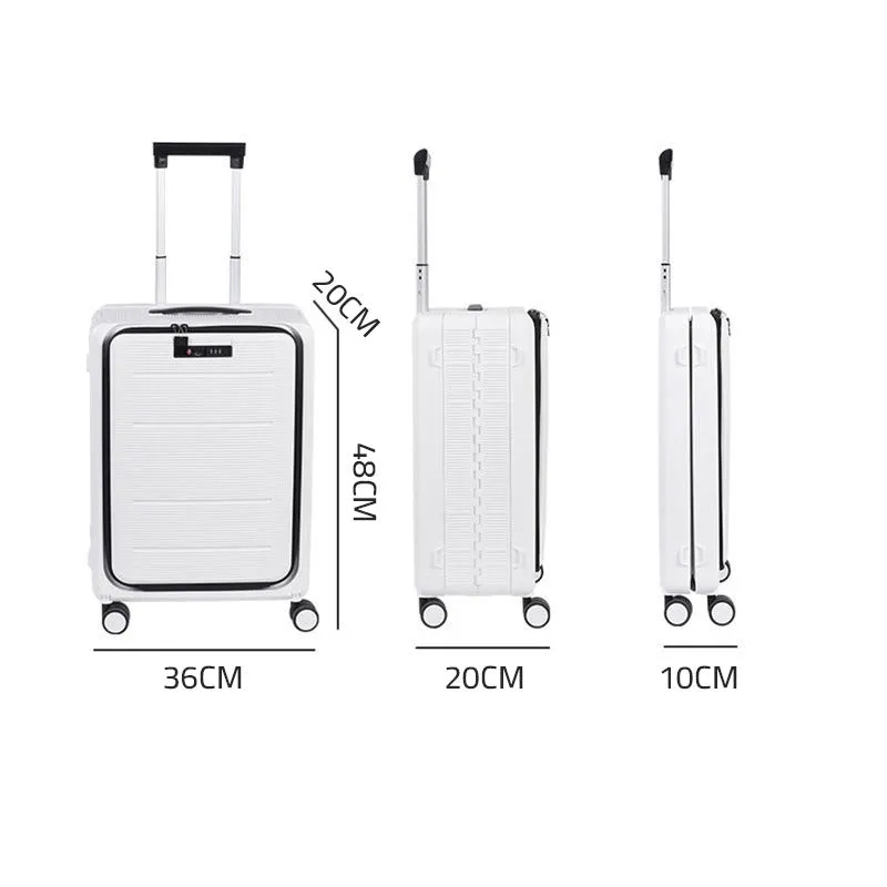 Foldable Travel Trolley Luggage Bag, Collapsible Cabin Suitcase Bag