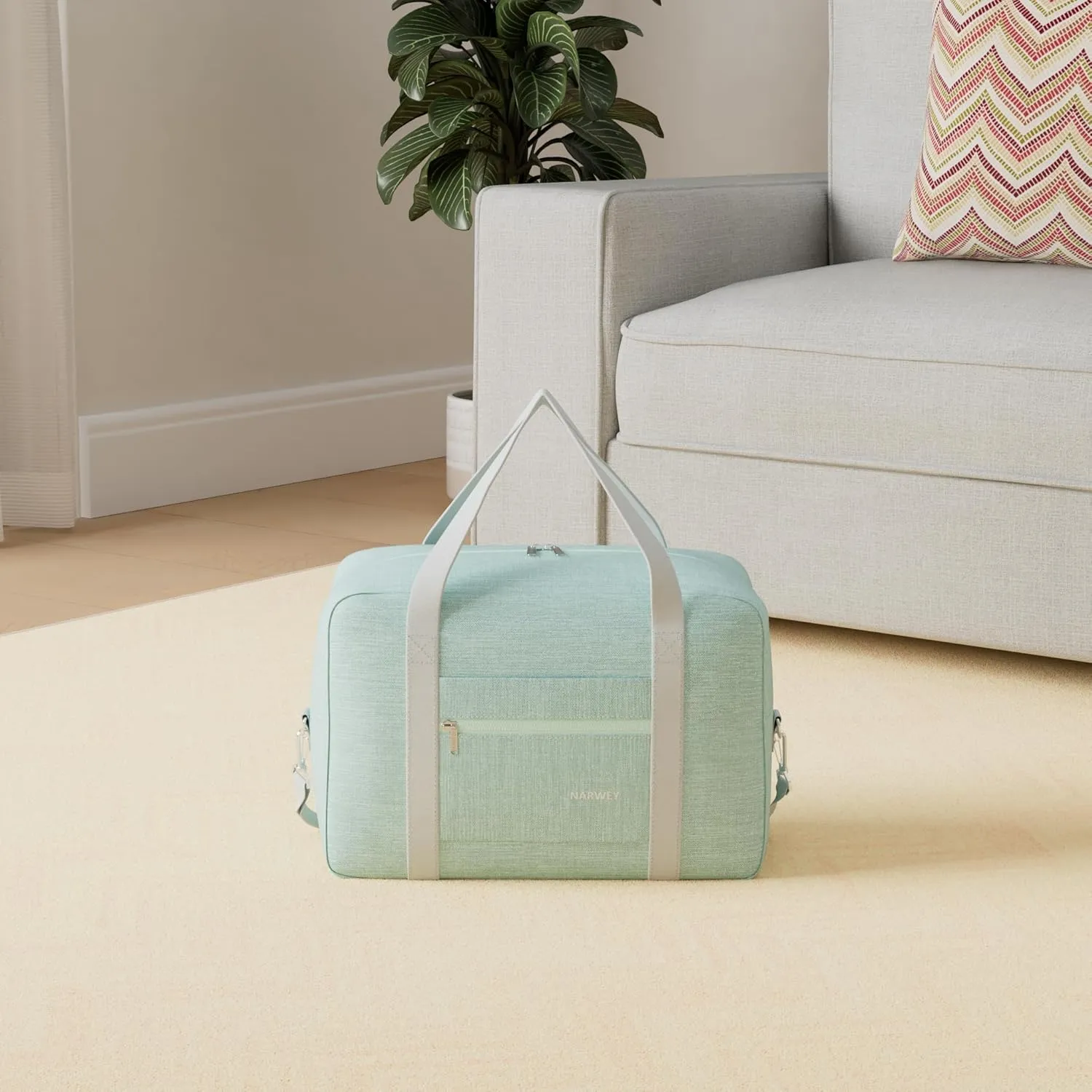 For Spirit Airlines Personal Item Bag 18x14x8 Foldable Travel Duffel Bag Tote Carry on Luggage Duffle Overnight for Women and Men