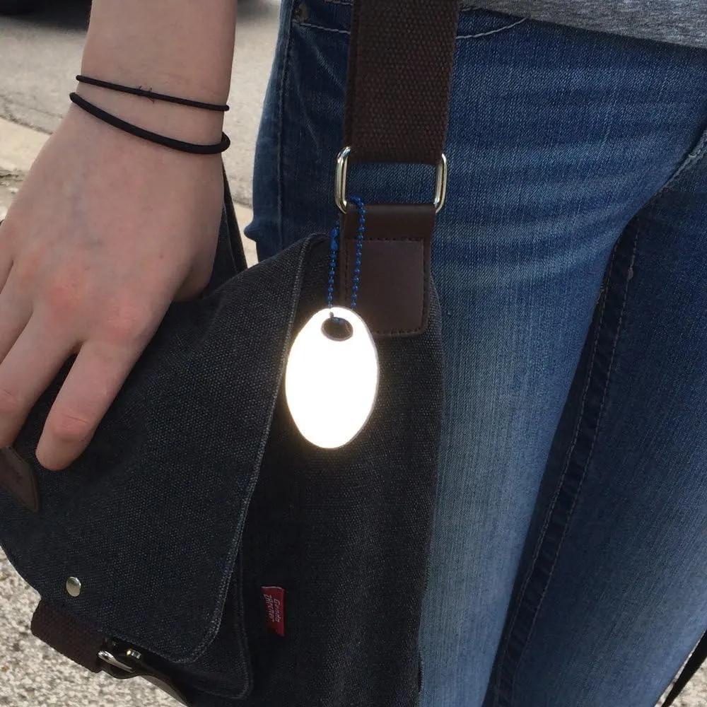 funflector Safety Reflectors - Basic Shapes - Stylish Reflective Gear for Jackets, Bags, Purses, Backpacks, Strollers and Wheelchairs - Made in USA