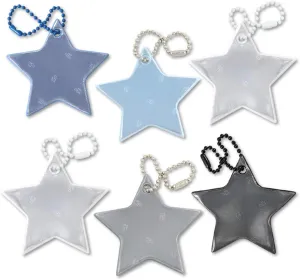 funflector Safety Reflectors - Stars - Stylish Reflective Gear for Jackets, Bags, Purses, Backpacks, Strollers and Wheelchairs - Made in USA