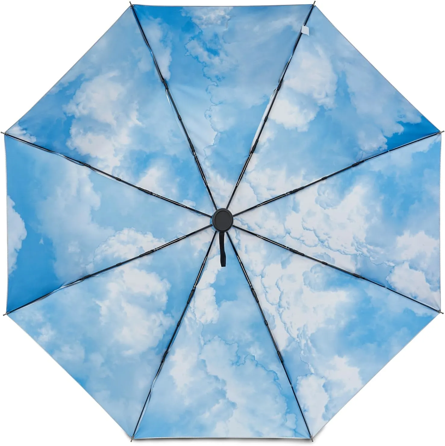 G4Free UPF 50  UV Protection Large Travel Umbrella 42/46 Inch Auto Open Close Windproof Sun Blocking Umbrella
