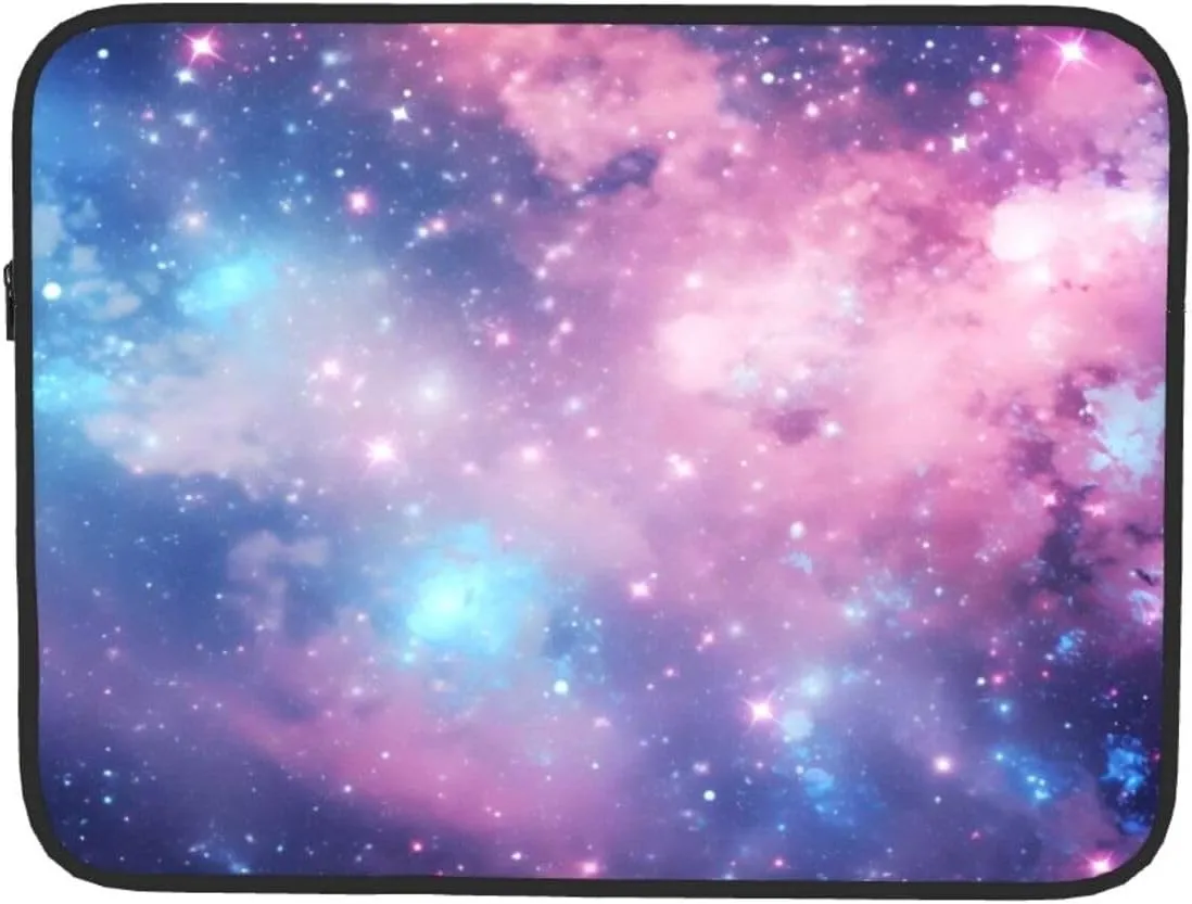 Galaxy Nebula Universe Laptop Case Sleeve 13 inch Shockproof Protective Tablet Carrying Cover Briefcase Handbag Portable Slim Laptop Sleeve
