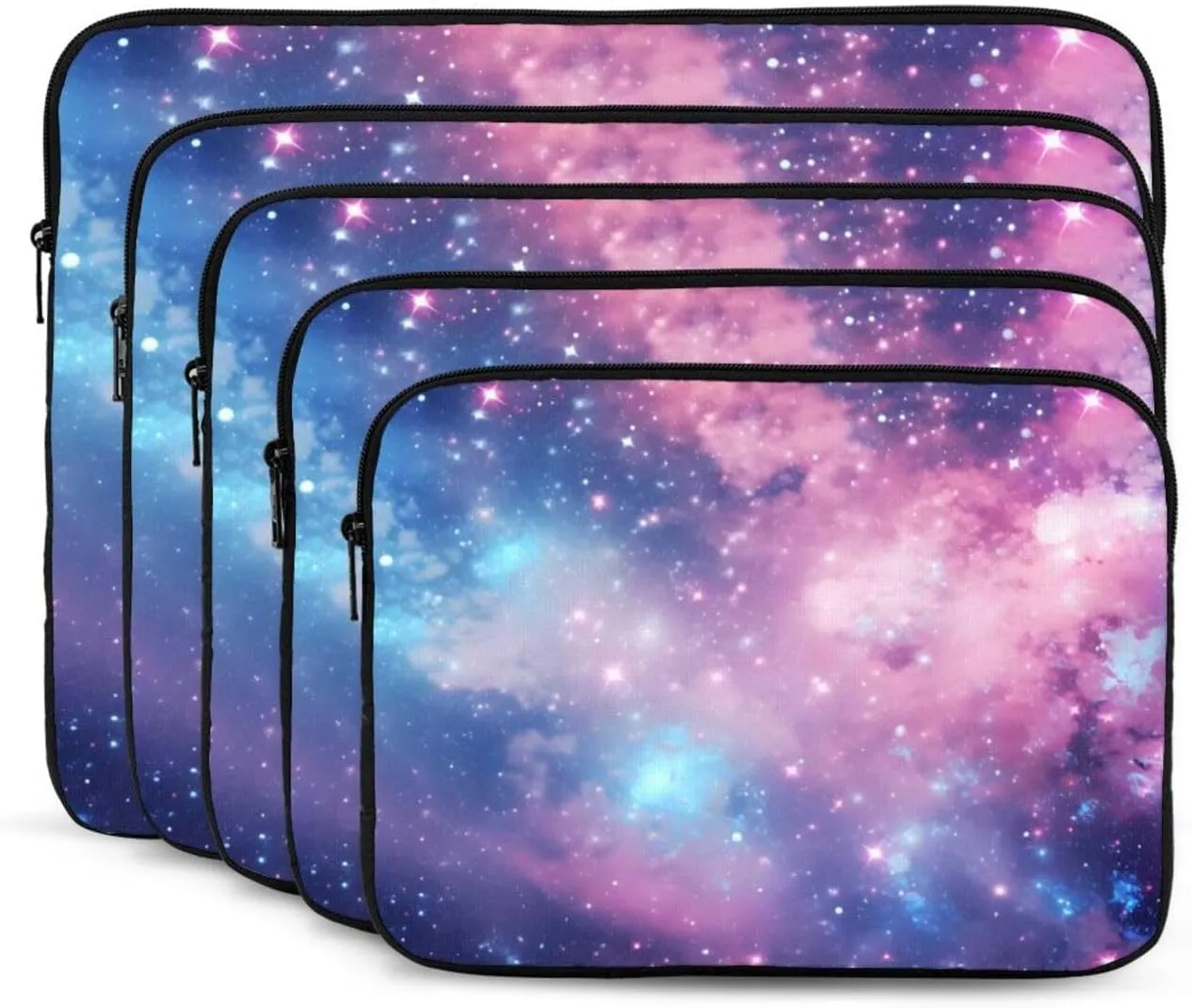 Galaxy Nebula Universe Laptop Case Sleeve 13 inch Shockproof Protective Tablet Carrying Cover Briefcase Handbag Portable Slim Laptop Sleeve