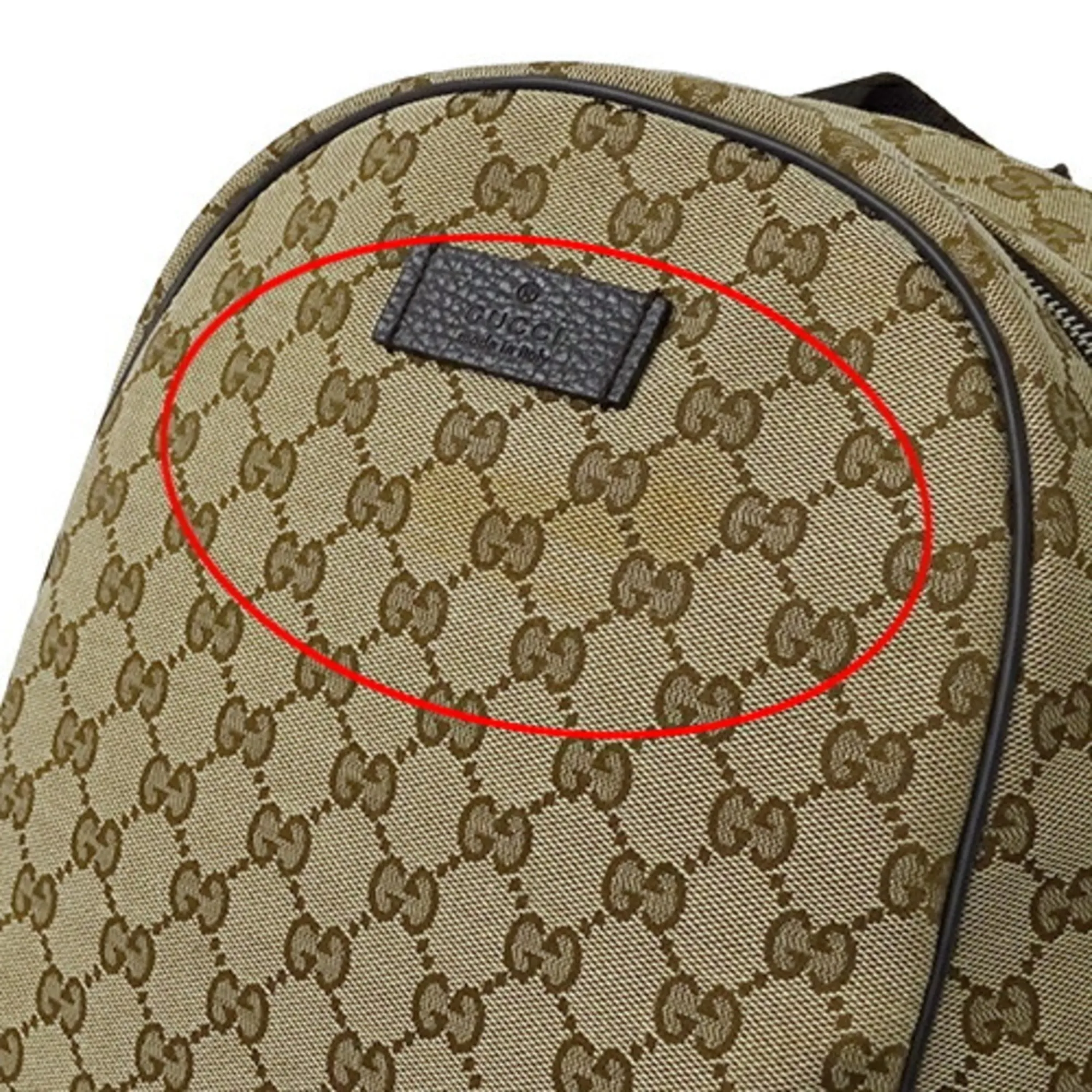 GG bag 449906 ladies Secure platform GUCCI canvas brown beige Extensive catalogue men's backpack