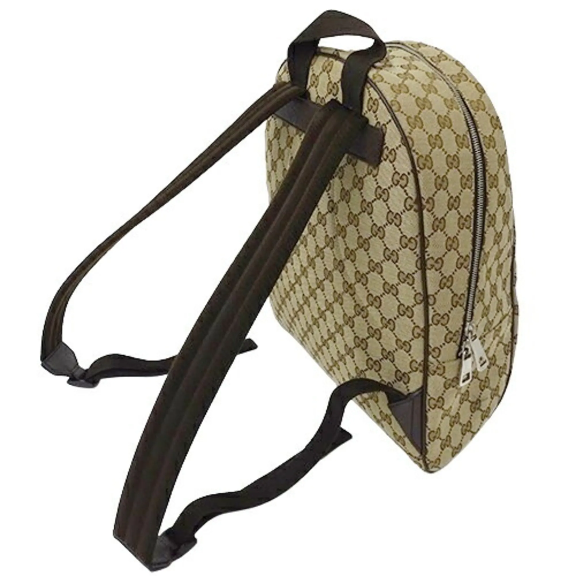 GG bag 449906 ladies Secure platform GUCCI canvas brown beige Extensive catalogue men's backpack