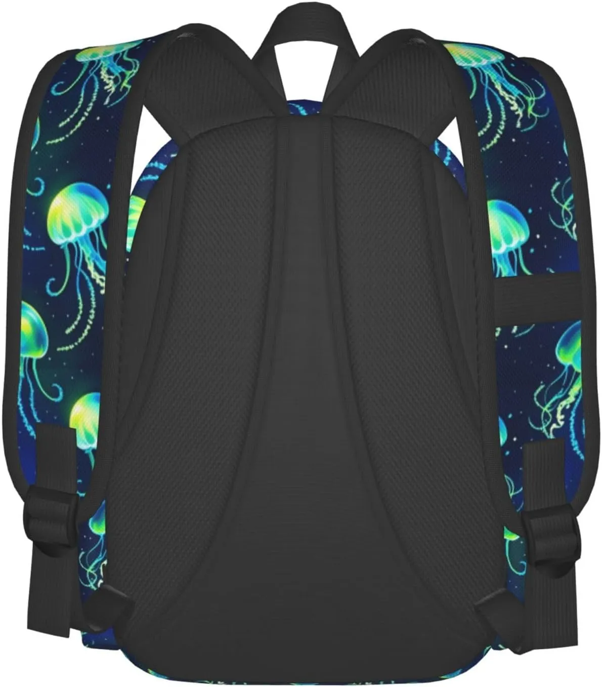 Glowing Jellyfish Adult Backpacks 15 Inch Laptop Backpack Travel Bag for Men Women Gifts