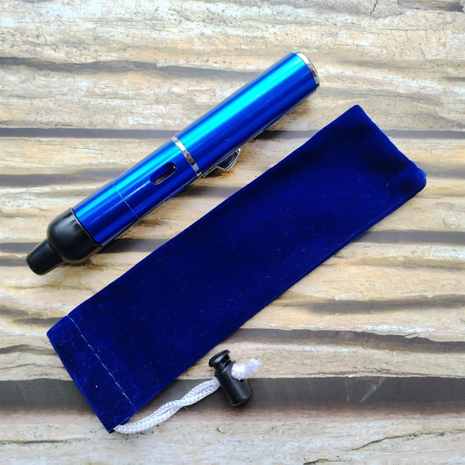 Handheld Inflatable Torch Lighter,Portable Multifunctional All-in-One Tube Built-in Detachable Lighter,Outdoor,Indoor,Camping,Candle,Birthday,Blue(2PCS)