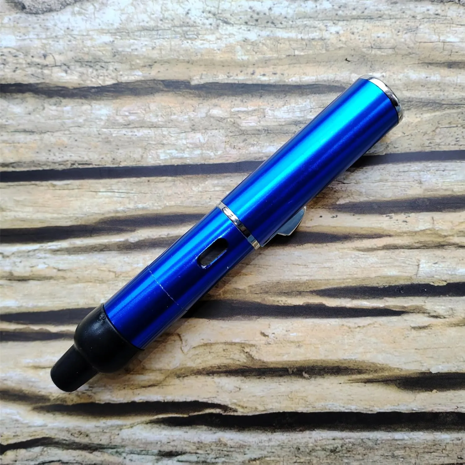 Handheld Inflatable Torch Lighter,Portable Multifunctional All-in-One Tube Built-in Detachable Lighter,Outdoor,Indoor,Camping,Candle,Birthday,Blue(2PCS)