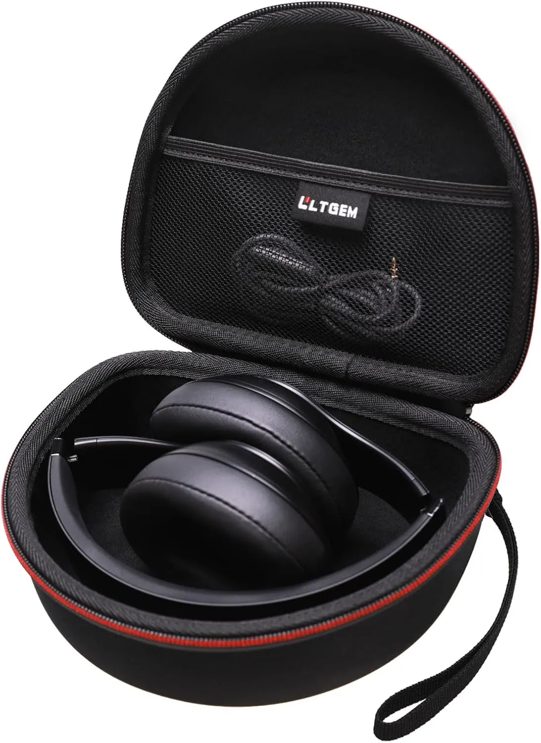 Headphone Case Compatible with Beats Studio Pro/Beats Solo 4 / Beats Studio 3 / Beats Solo 3 / TOZO HA1 and for TOZO HT2 On-Ear Bluetooth Headphones - Black