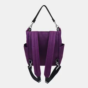 Hedgren Kate Sustainably Made Convertible Backpack Deep Velvet