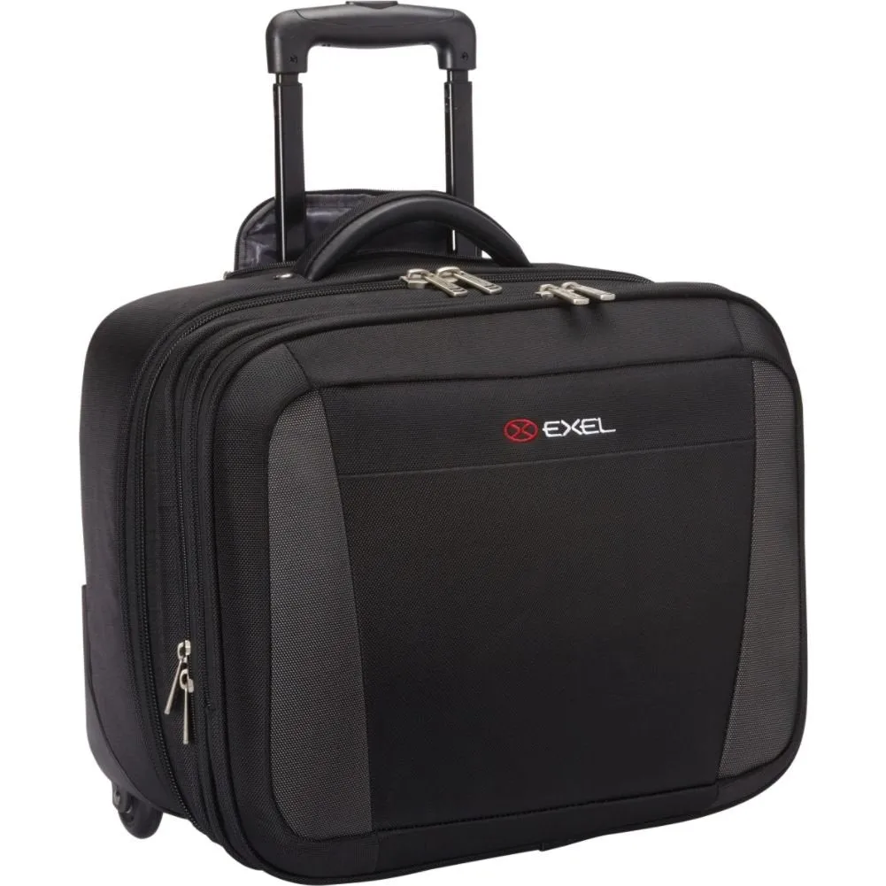 Heritage Exel 17" Checkpoint-Friendly Rolling Laptop Bag