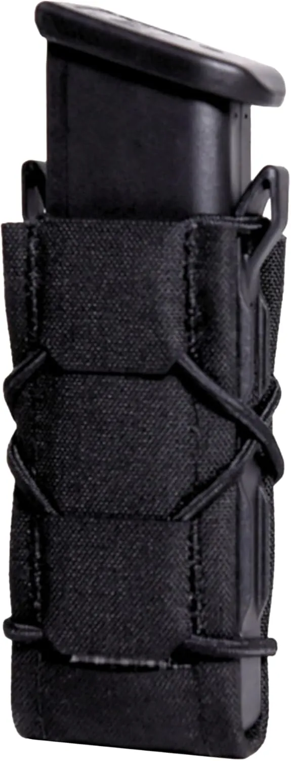 High Speed Gear® - GEN 2 Pistol Taco® MOLLE Mag Pouch, Police Gear & Military Gear, Tactical Magazine Pouch for Professionals (Black)