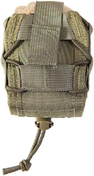 High Speed Gear MOLLE Mounted Handcuff Taco Pouch | Universal Handcuff Holster Fits Chain and Hinged Cuffs