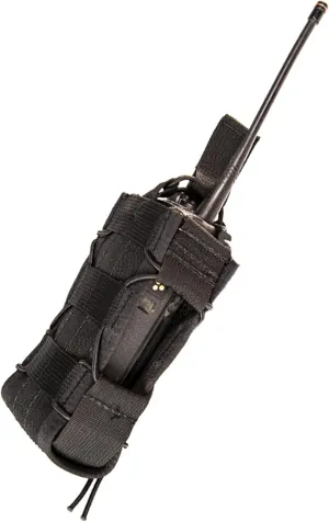 High Speed Gear® - Multi-Access Comm (MAC™) Taco® MOLLE Pouch, Police Gear & Military Gear, MOLLE Radio Pouch, Tactical Pouch for Professionals (Black)