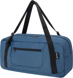 HOLYLUCK Foldable Travel Duffel Bag For Women & Men Luggage Great for Gym - Airforce blue