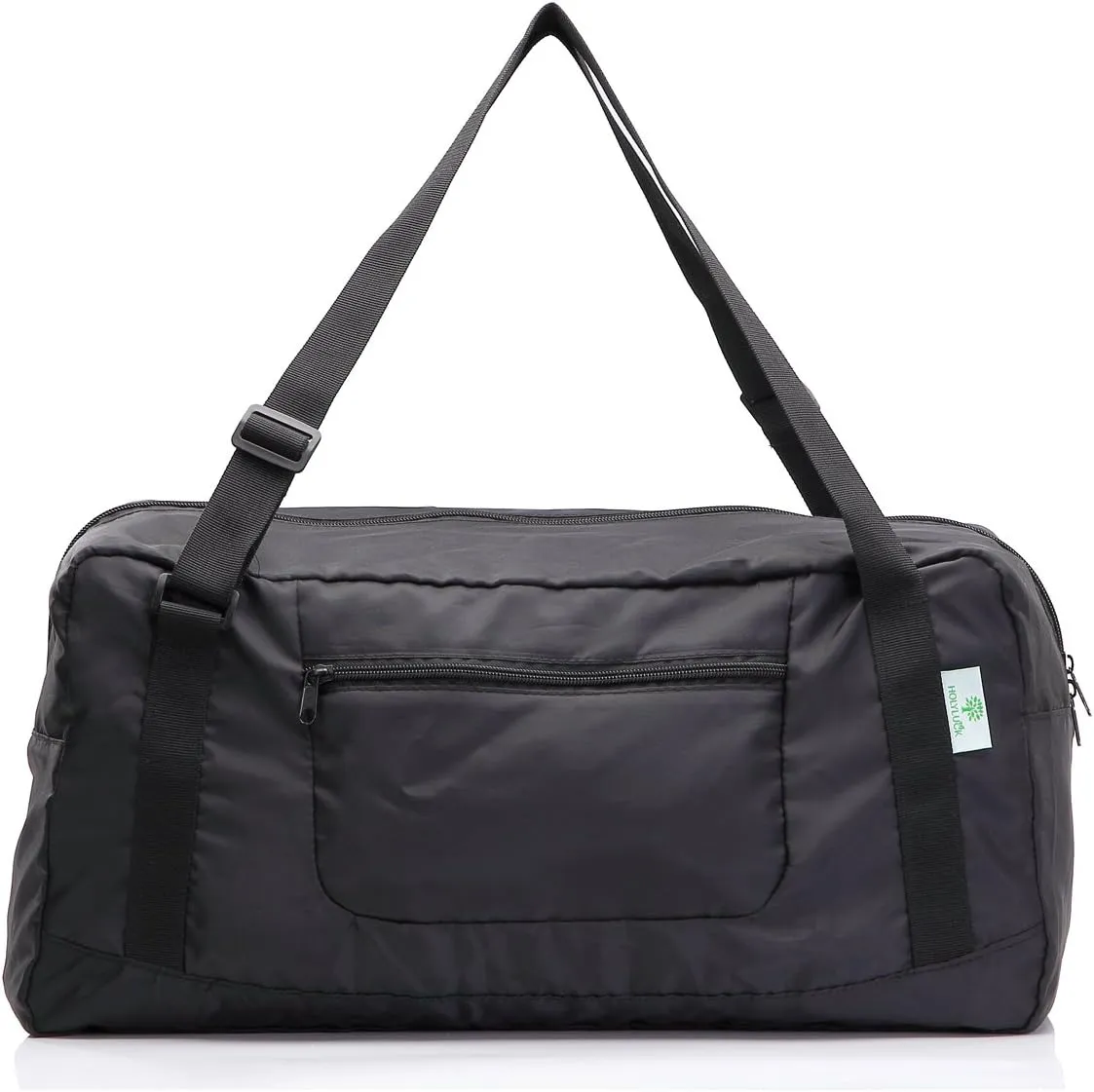 HOLYLUCK Foldable Travel Duffel Bag For Women & Men Luggage Great for Gym (black) One_Size
