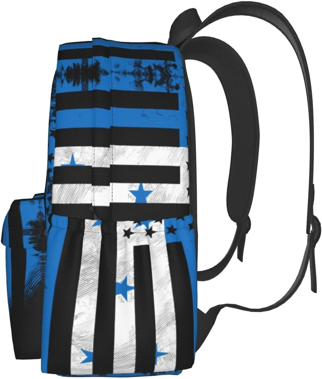 Honduran American Flag Large Travel Backpack Casual Backpacks Laptop Daypack Working Rucksack Lightweight Back Pack Sports Bag with Adjustable Shoulder Strap