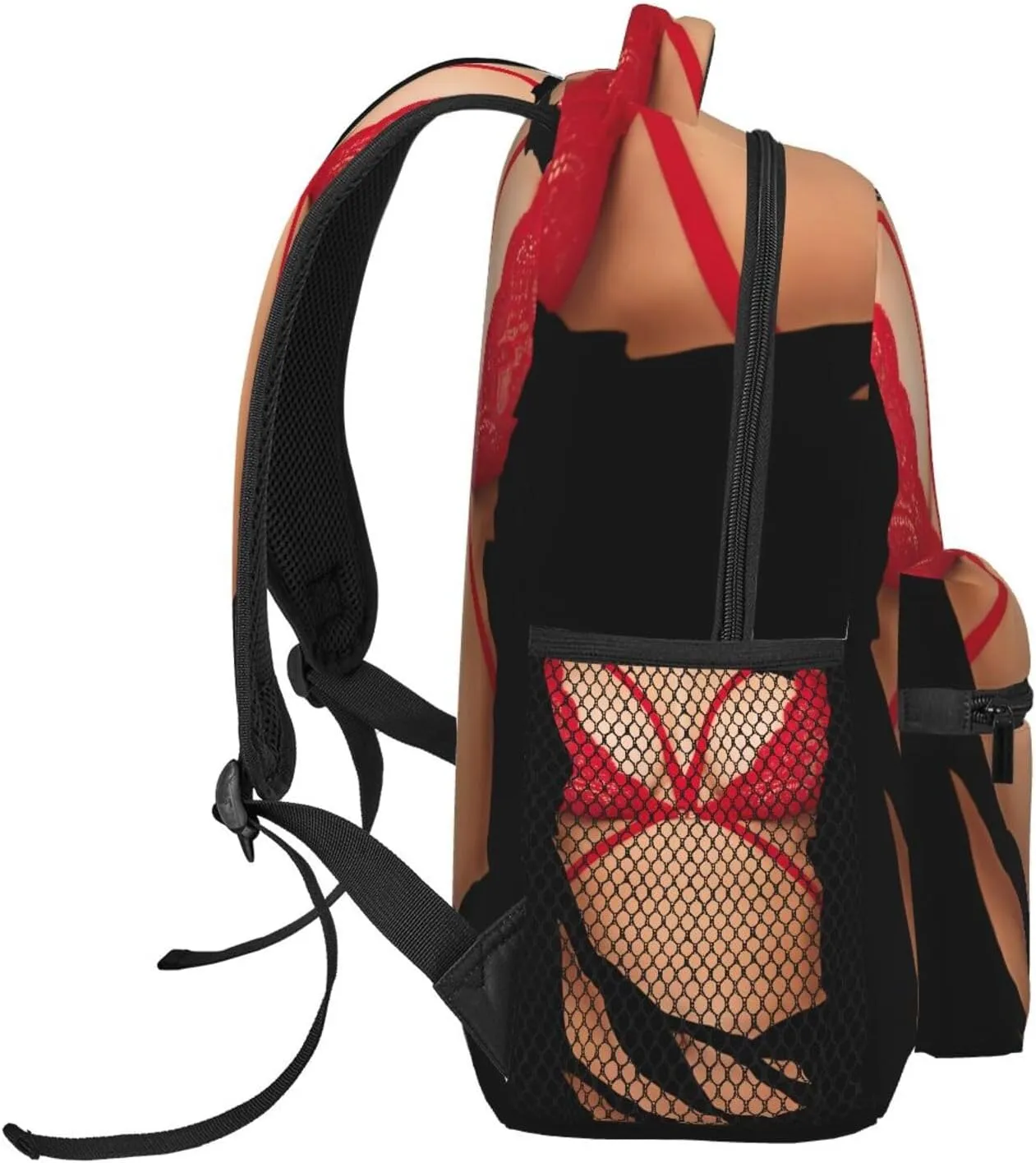 Hot 3d Realistic Boobs Red Bikini Body Backpacks 15 Inch Laptop Backpack Multipurpose Double Shoulder Bag For Men Women Gifts