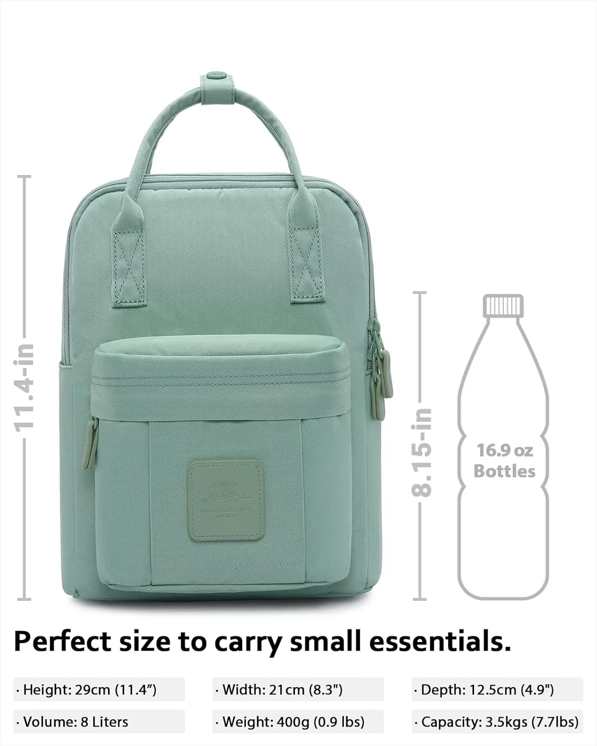 HotStyle BESTIE Mini Backpack Purse, Multiple Colors and Patterns, Small Sized